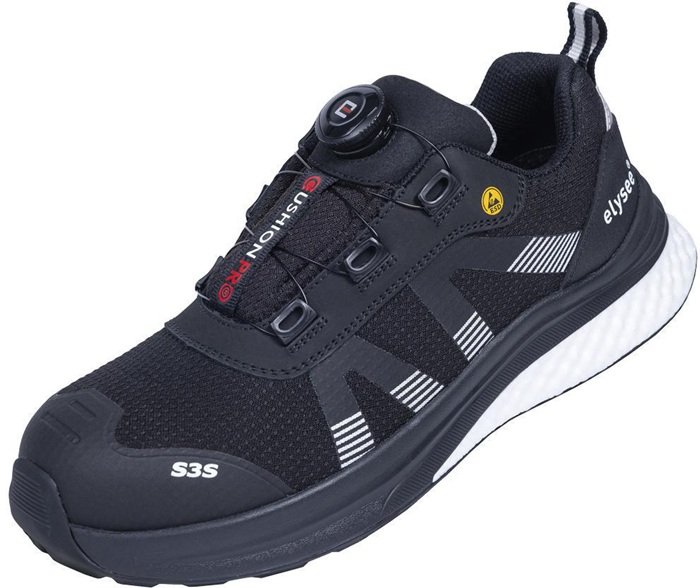 8005318115 - Detailbild5_Sicherheitsschuh CUSHIONPRO® SHIELD Gr.46 W.11 schwarz/weiß S3S FO SR SC ESD