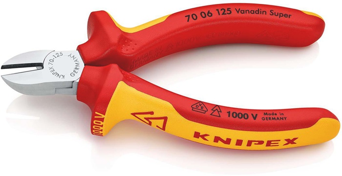 4000810153 - Detailbild2_Seitenschneider L.125mm VDE Mehrkomp.-Hüllen KNIPEX