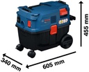 8005327928 - Detailbild4_Allzwecksauger PRO GAS12-25LS 1200W 65 l/s Vol.18/25l BOSCH