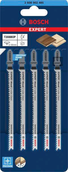 8005328171 - Detailbild5_Stichsägeblatt-Set EXPERT Wood T308BOP 5tlg. L.117mm HCS BOSCH