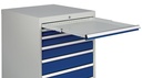 9000426005 - Detailbild_Schubladenschrank H1019xB1005xT736mm lichtgrau/grau 6 Schubl.Voll.Bedrunka
