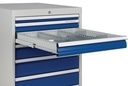 9000426017 - Detailbild2_Schubladenschrank H1019xB705xT736mm grau/anthr. 2x75,2x100,2x125,1x300mm Schubl.