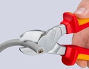 4000810172 - Detailbild_Kraftseitenschneider L.250mm VDE Form 0 Mehrkomp.-Hüllen KNIPEX
