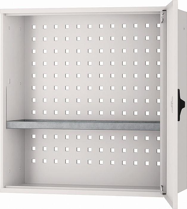 9000426400 - Detailbild_Hängeschrank H600xB600xT200mm Vollblechtür lichtgrau/lichtgrau