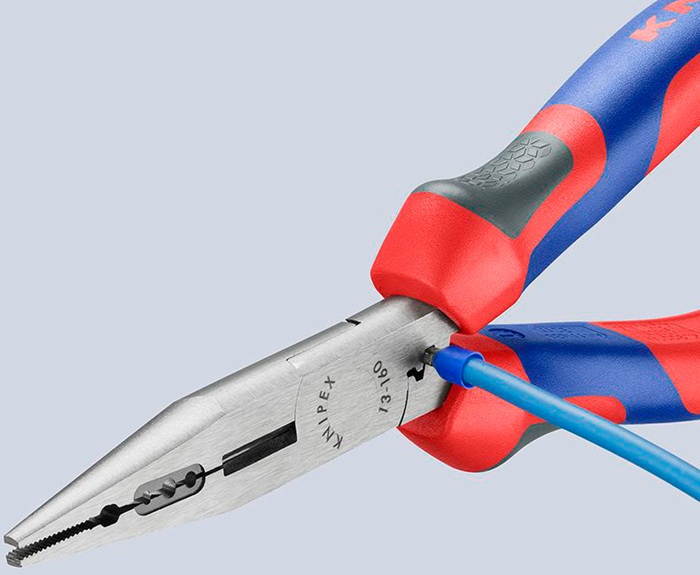 4000810175 - Detailbild_Verdrahtungszange L.160mm 0,5-0,75/1,5/2,5mm² pol.Comfort-Griff KNIPEX