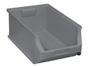 9000448709 - Detailbild_Sichtlagerkasten ProfiPlus L500xB310xH200mm PP grau stapelbar ALLIT