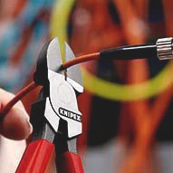 4000810178 - Detailbild_Seitenschneider f.Lichtwellenleiter L.160mm m.Ku.-Überzug KNIPEX