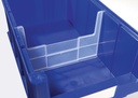 9000449280 - Detailbild_Trennw.f.Regalkasten B.230mm PP transparent,offen 1 BT=25 ST.LA-KA-PE
