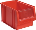 9000449410 - Detailbild2_Sichtlagerkasten PLK L330xB213xH200mm PP rot LA-KA-PE