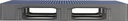 9000451023 - Detailbild4_Kunststoffpalette L1200xB800xH160mm 3 Kufen geschl.HDPE CRAEMER