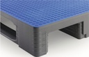 9000451023 - Detailbild5_Kunststoffpalette L1200xB800xH160mm 3 Kufen geschl.HDPE CRAEMER