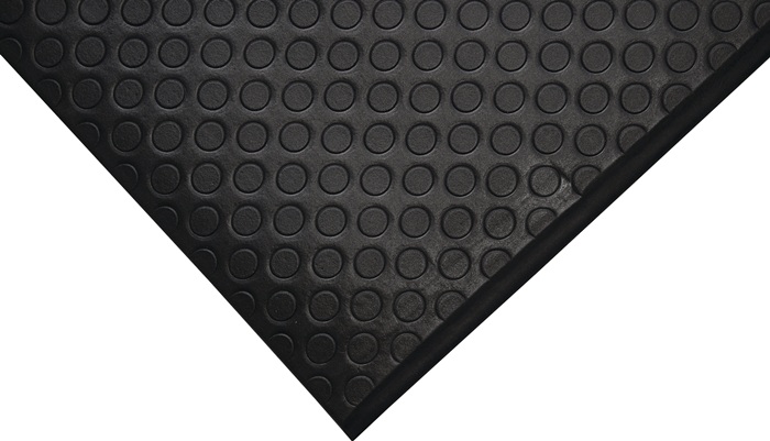 9000452385 - Detailbild_Arbeitsplatzbodenbelag L1500xB900xS9,5mm schwarz m.gelben Streifen Schaumst.COBA
