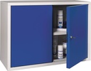 9000453661 - Detailbild2_Hängeschrank H600xB800xT300mm Vollblech,1 BD lichtgrau/enzianblau