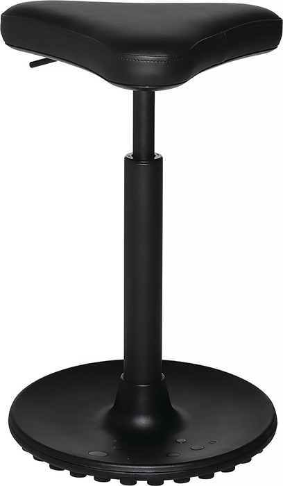 9000454321 - Detailbild5_Stehhilfe Kunstleder Sitz-H.570-770mm STA schwarz TOPSTAR