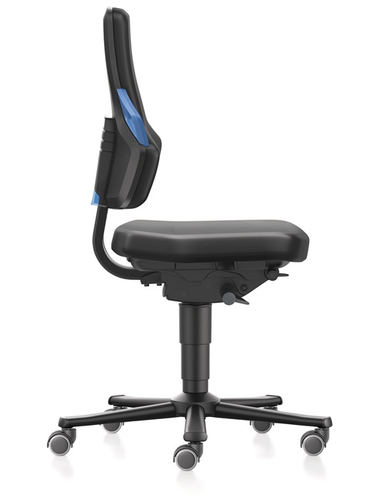 9000454333 - Detailbild_Arbeitsdrehstuhl Nexxit Rl.Grifffarbe blau Kunstlederpolster