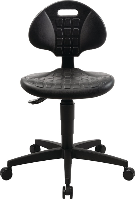 9000454340 - Detailbild4_Arbeitsdrehstuhl TEC 25 5-Fuß PA schwarz schwarz 410-540mm TOPSTAR