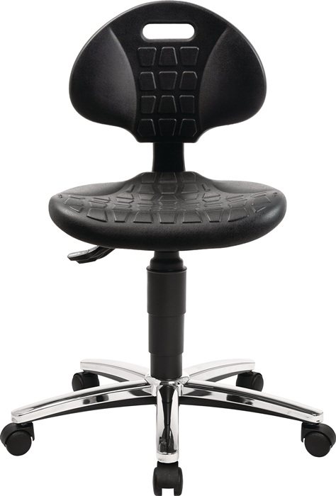 9000454342 - Detailbild_Arbeitsdrehstuhl TEC 25 5-Fuß STA verchr.schwarz 410-540mm TOPSTAR