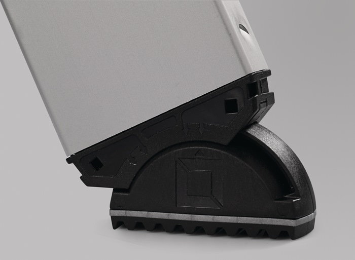 9000460501 - Detailbild_Stufenstehleiter 2x3 Stufen Alu.Gesamt-H.670mm MUNK