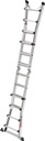 9000463141 - Detailbild3_Vielzweckleiter Master M100 Alu.Sprossen 4x4 gekl.H270xB580xT270mm HAILO