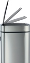 9000463330 - Detailbild5_Abfallsammler NO TOUCH 12L 12l H430mm VA/Ku.metallic silber DURABLE