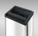 9000463437 - Detailbild_Abfallbehälter H763xB339xT260mm 52l schwarz HAILO