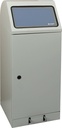 9000466176 - Detailbild_Wertstoffsammler 70l H1000xB400xT380mm lichtgrau verz. Einsatz,Trethebel STUMPF