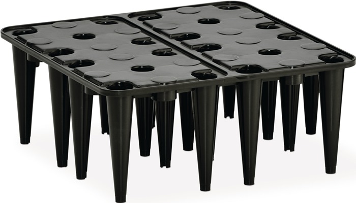9000466243 - Detailbild_Auffangwanne 35l L800xB400xH180mm PE m.PE-Rost CEMO
