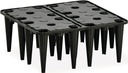 9000466243 - Detailbild_Auffangwanne 35l L800xB400xH180mm PE m.PE-Rost CEMO