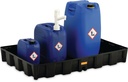9000466246 - Detailbild_Auffangwanne 120l L1200xB800xH165mm PE o.PE-Rost CEMO