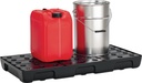 9000466293 - Detailbild_Regalwanne 27l L976xB495xH95mm PE m.PE-Rost u.Leckanzeiger CEMO
