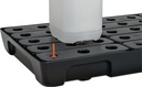 9000466293 - Detailbild3_Regalwanne 27l L976xB495xH95mm PE m.PE-Rost u.Leckanzeiger CEMO