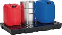 9000466294 - Detailbild_Regalwanne 33l L976xB595xH95mm PE m.PE-Rost u.Leckanzeiger CEMO