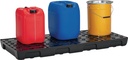 9000466297 - Detailbild_Regalwanne 44l L1295xB595xH95mm PE m.PE-Rost u.Leckanzeiger CEMO