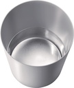 9000468438 - Detailbild_Papierkorb 13l H300xØ245mm schwer entflammbar Ku.silber ZWINGO