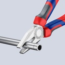 4000810213 - Detailbild5_Kombizange L.180mm verchr.Mehrkomp.-Hülle KNIPEX