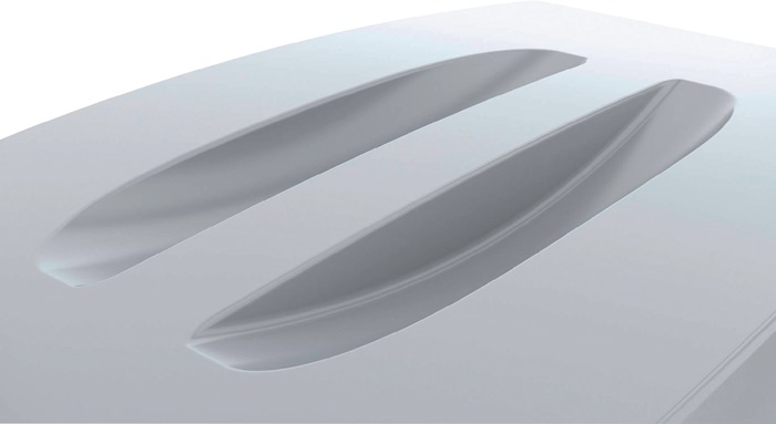 9000468664 - Detailbild_Deckel PP grau B555xT285mm f.Wertstoffsammler 60l m.Griff DURABLE