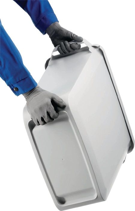 9000468678 - Detailbild_Wertstoffsammler 60l H600xB280xT590mm grau o.Deckel,lebensmittelecht DURABLE