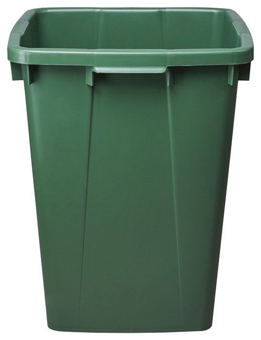 9000468832 - Detailbild_Abfall- u.Wertstoffsammler 90l H600xB485xT510mm PE grün GRAF