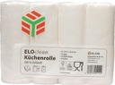 9000469249 - Detailbild_Küchenrolle ELOclean Plus L.ca.11 mxB.ca.220mm hochweiß 3-lagig 4 Rl./PAK ELOS