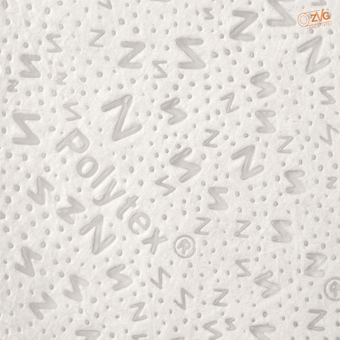 9000469305 - Detailbild_Tü.Polytex®light 1-lagig,m.Polytex-Präg.weiß L.ca.400 mmxB.ca.420mm 12x35St.=420