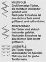 9000469307 - Detailbild_Handtuch TORK 290143 2-lagig,Dekorprägung weiß L.ca.230 mmxB.ca.226mm