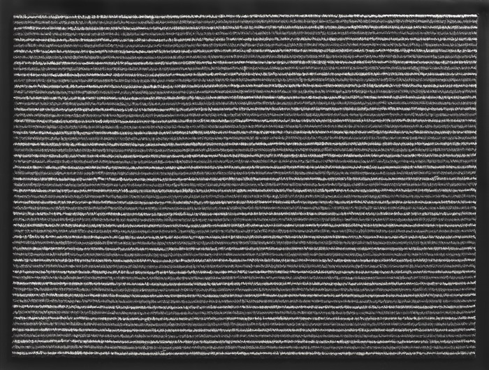 9000471220 - Detailbild_Fußmatte gestreift anthrazit PP L400xB600xS5mm
