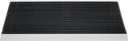 9000471285 - Detailbild_Fußmatte Alu-Anlaufkante schwarz/silber PP/Alu L500xB800xS22mm
