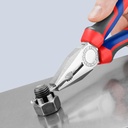 4000810227 - Detailbild2_Kombizange L.200mm verchr.Comfort-Griffe KNIPEX