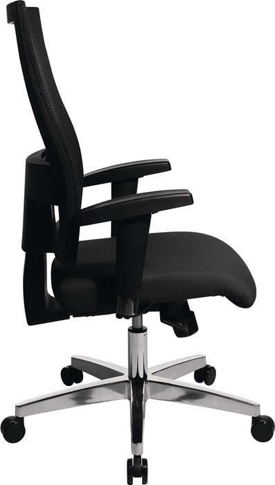 9000482955 - Detailbild_Bürodrehstuhl Punktsynchr.-T.schwarz/schwarz 450-550mm Trgf.110kg TOPSTAR