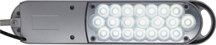 9000483047 - Detailbild_Schreibtischleuchte Metall/Ku.silber H.max.410mm Standfuß m.LED