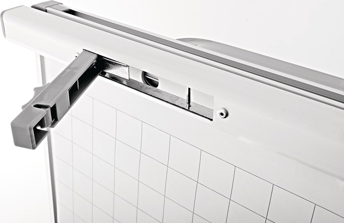9000483150 - Detailbild_Flipchart Schreibfläche B680xH1045mm weiß höhenv.b.1,85m MAGNETOPLAN