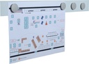 9000483160 - Detailbild_Magnetleiste L500xB50xS0,5mm weiß selbstklebend MAGNETOPLAN