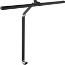 9000483610 - Detailbild_Schreibtischleuchte Alu/KU schwarz H.720mm m.Tischklemme m.LED
