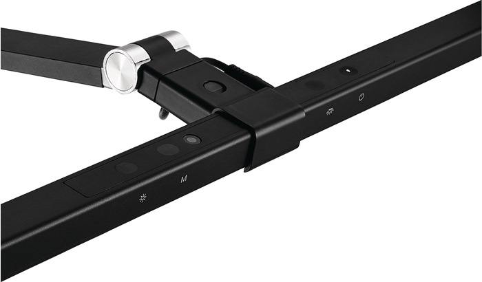 9000483610 - Detailbild5_Schreibtischleuchte Alu/KU schwarz H.720mm m.Tischklemme m.LED